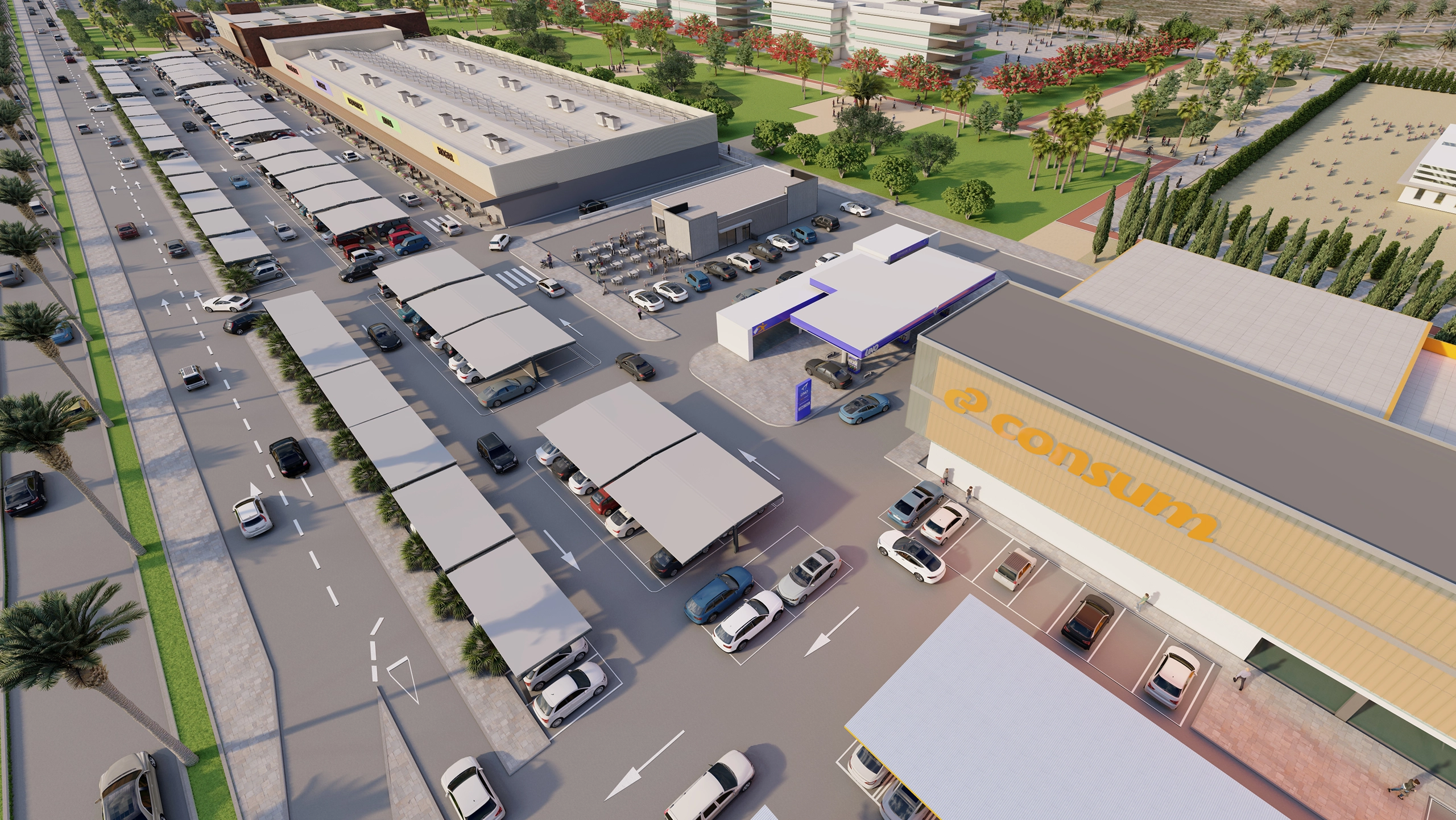 Operadores alimentación y gasolinera - CABO GATA PLAZA