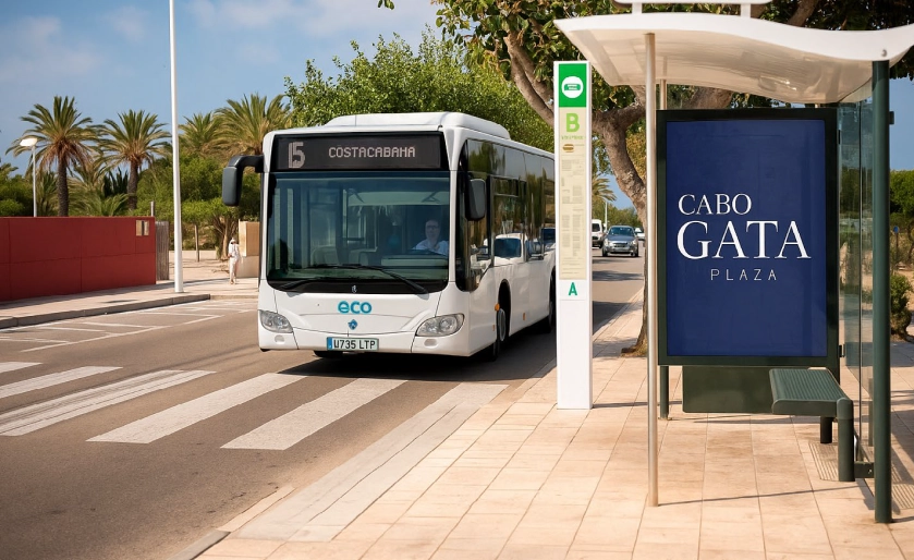 Parada de Bus - CABO GATA PLAZA