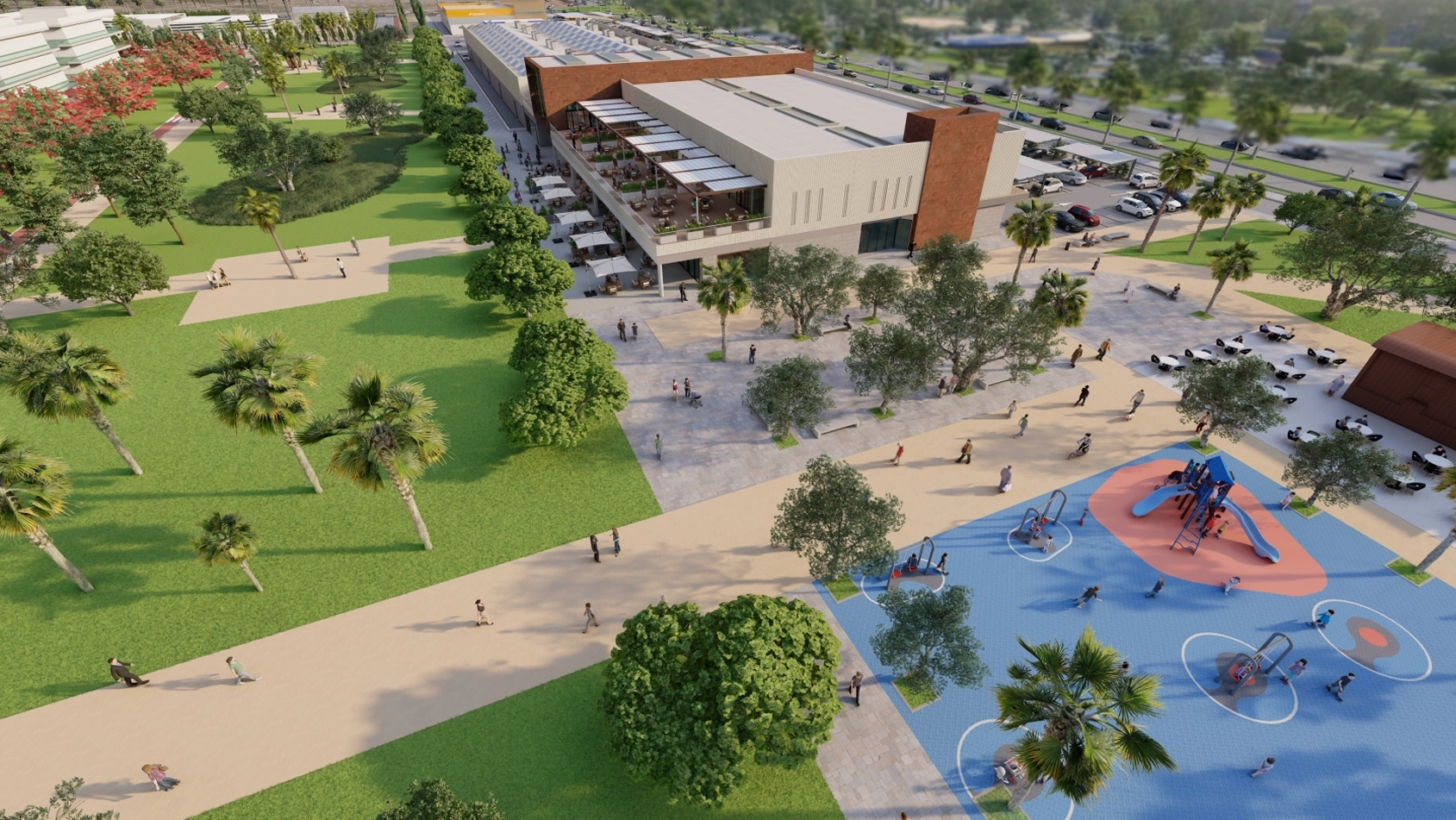 Zonas verdes y parques - CABO GATA PLAZA