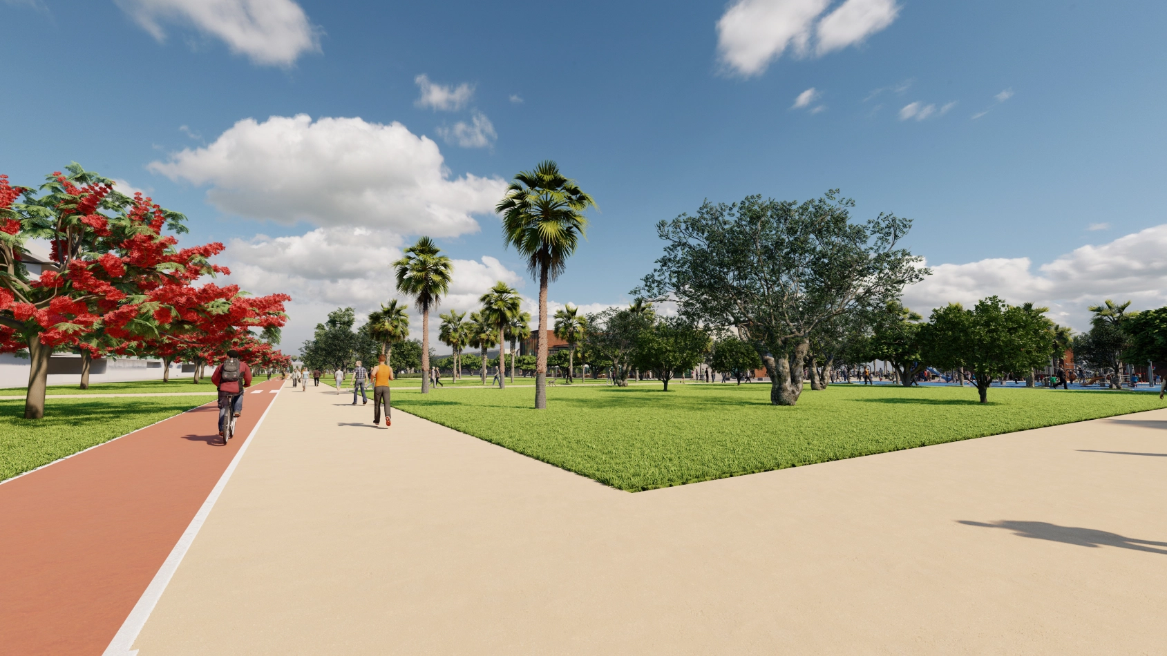 Zonas verdes - CABO GATA PLAZA